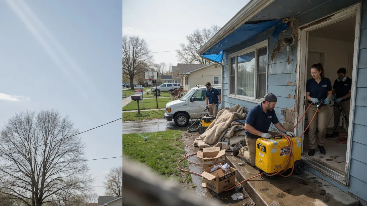 Basement Flood Cleanup in Mineral Springs, NC near me